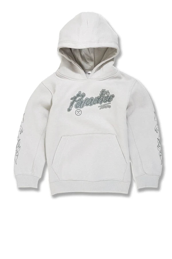 Kids Paradise Tour Pullover Hoodie (Cement) 8241HK