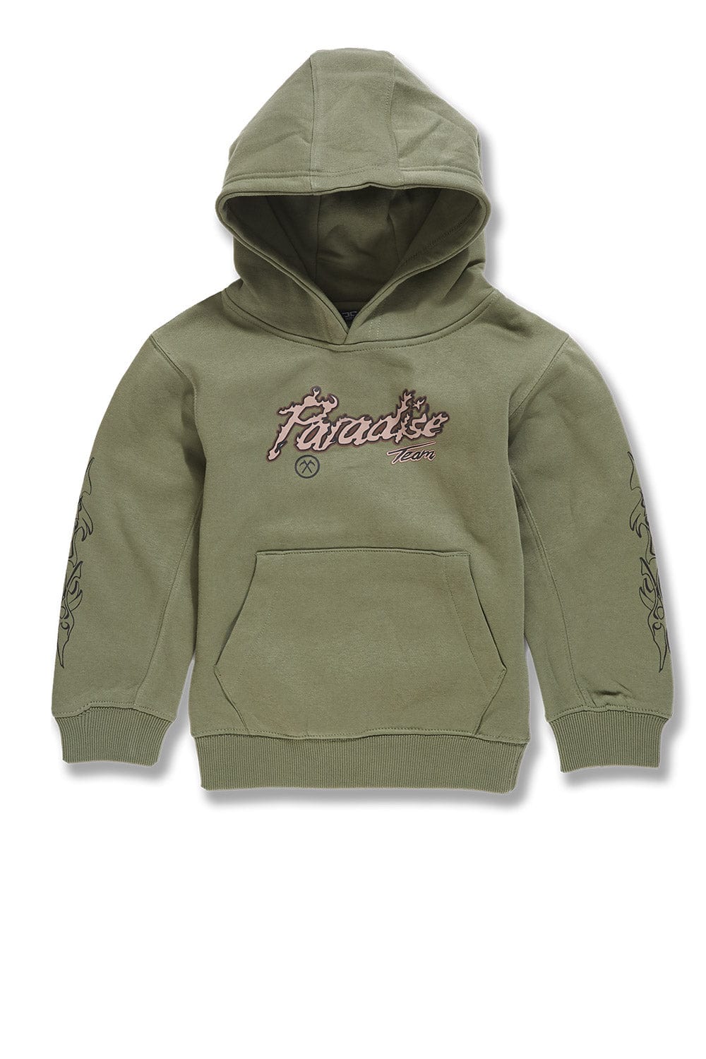 Kids Paradise Tour Pullover Hoodie (Sage) 8241HK