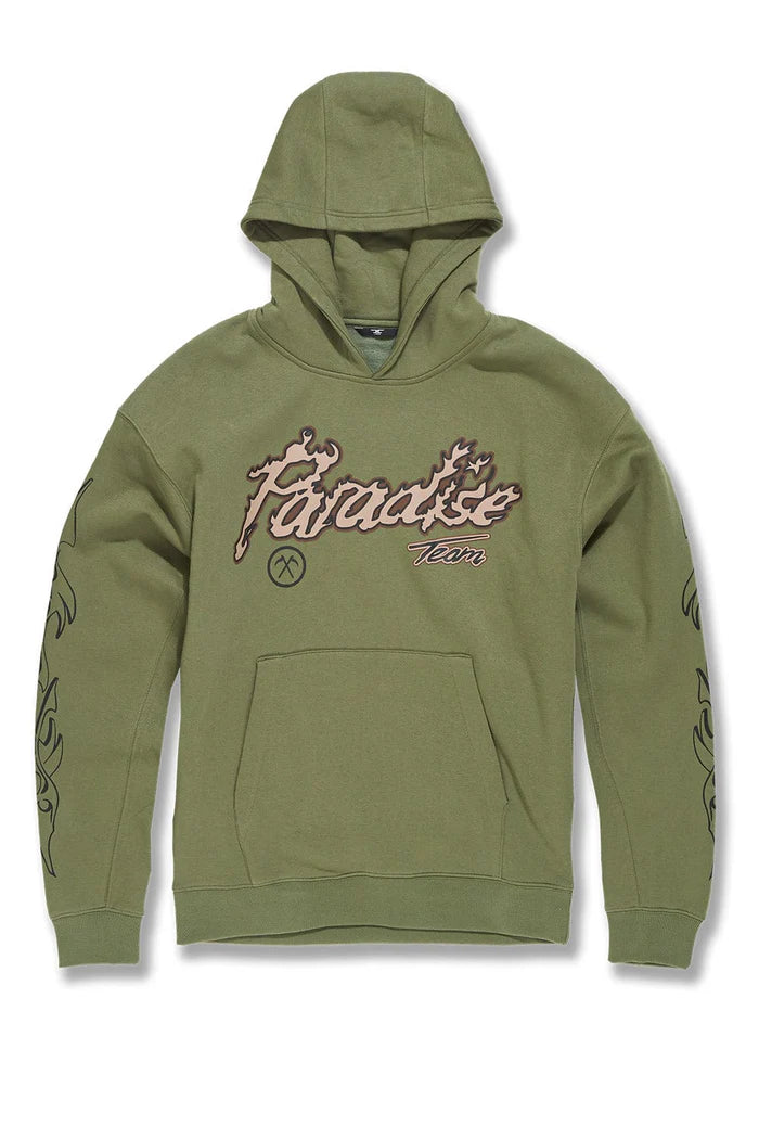 Paradise Tour Pullover Hoodie - Sage