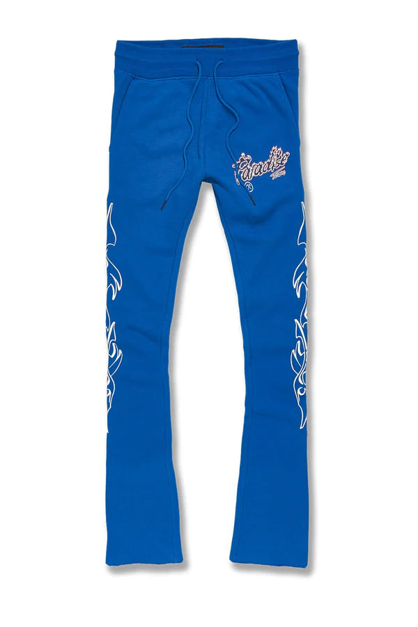 Kids Paradise Tour Stacked Sweatpants (Imperial Blue) 8241LK