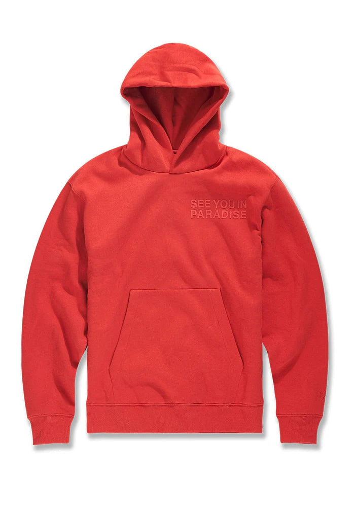 JC - Kids Paradise Tonal Crewneck Sweatshirt - Red