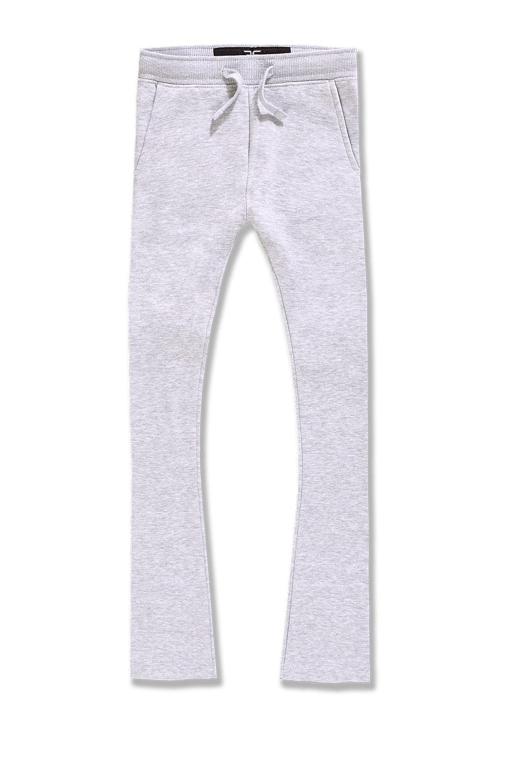 Kids Uptown Stacked Sweatpants - Heather Grey