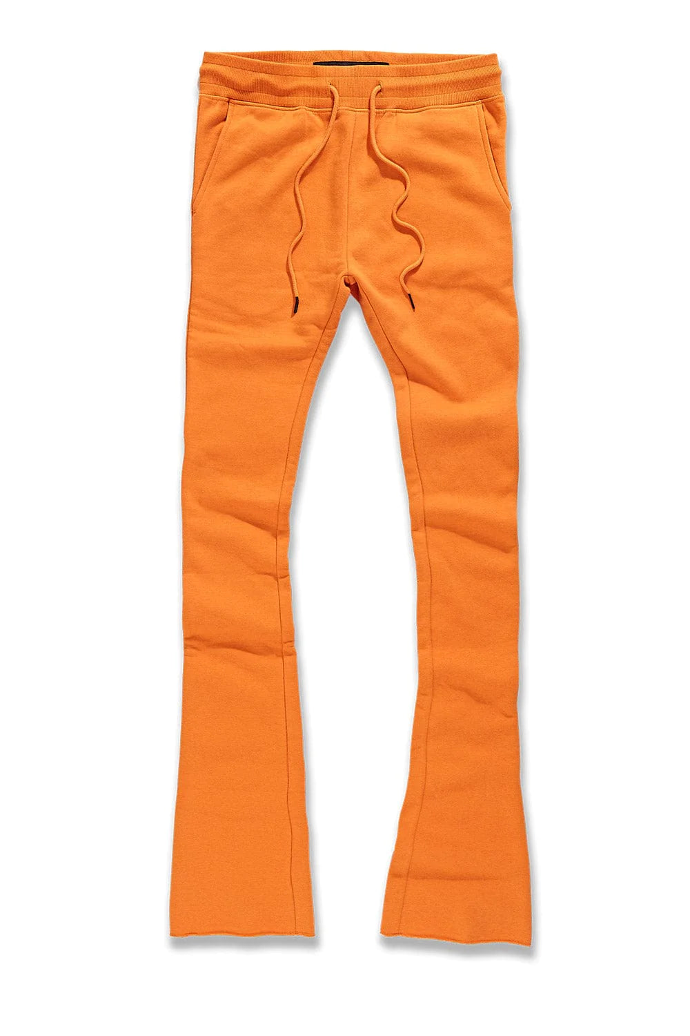 Uptown Stacked Sweatpants - Orange