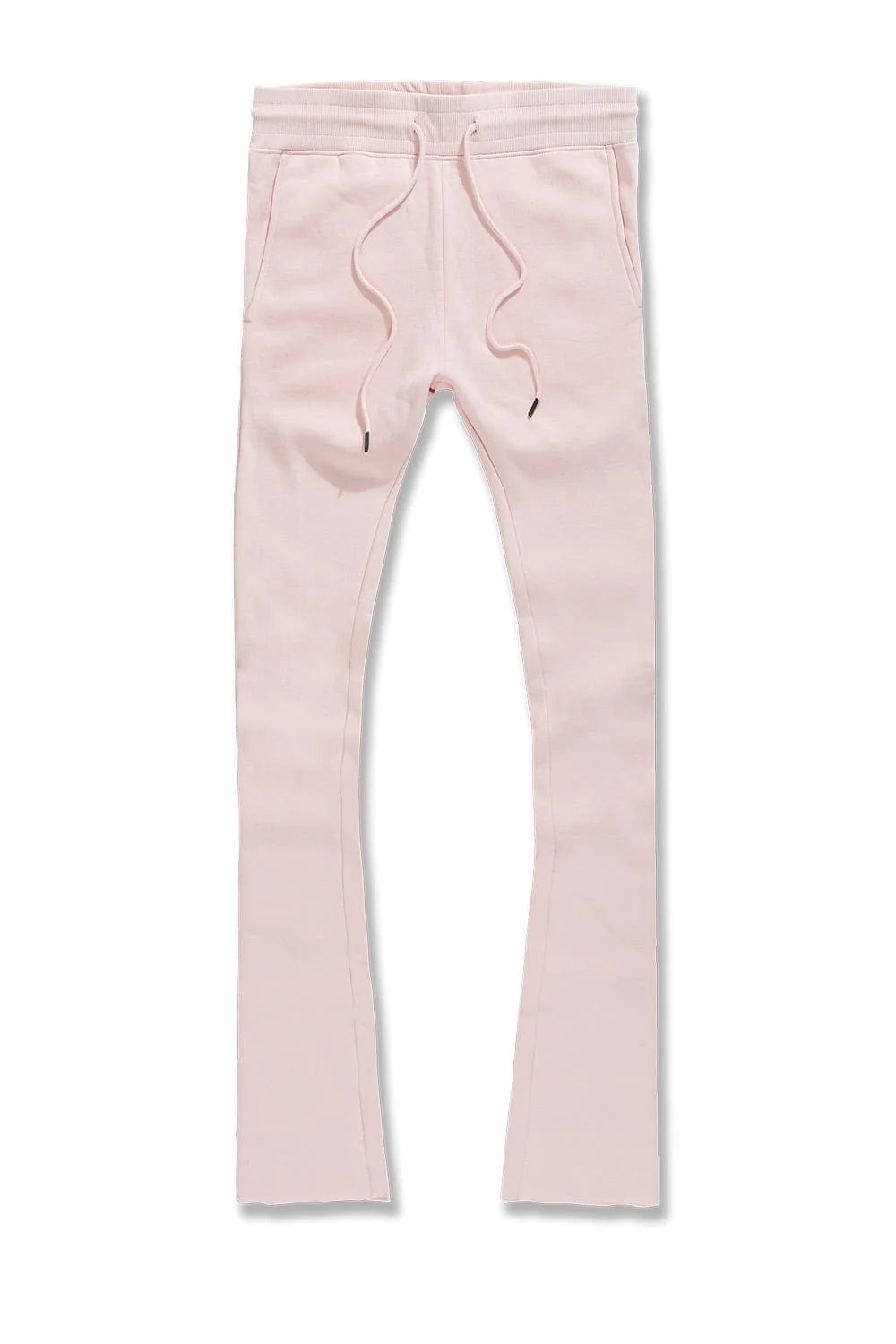 UPTOWN STACKED SWEATPANTS-PINK