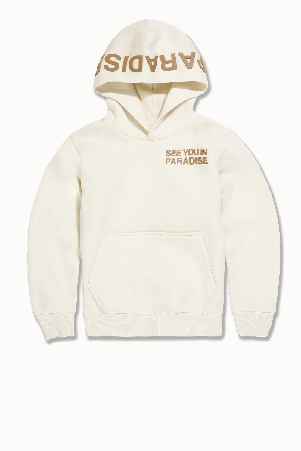 Kids SYIP Tonal Pullover Hoodie (Bone)