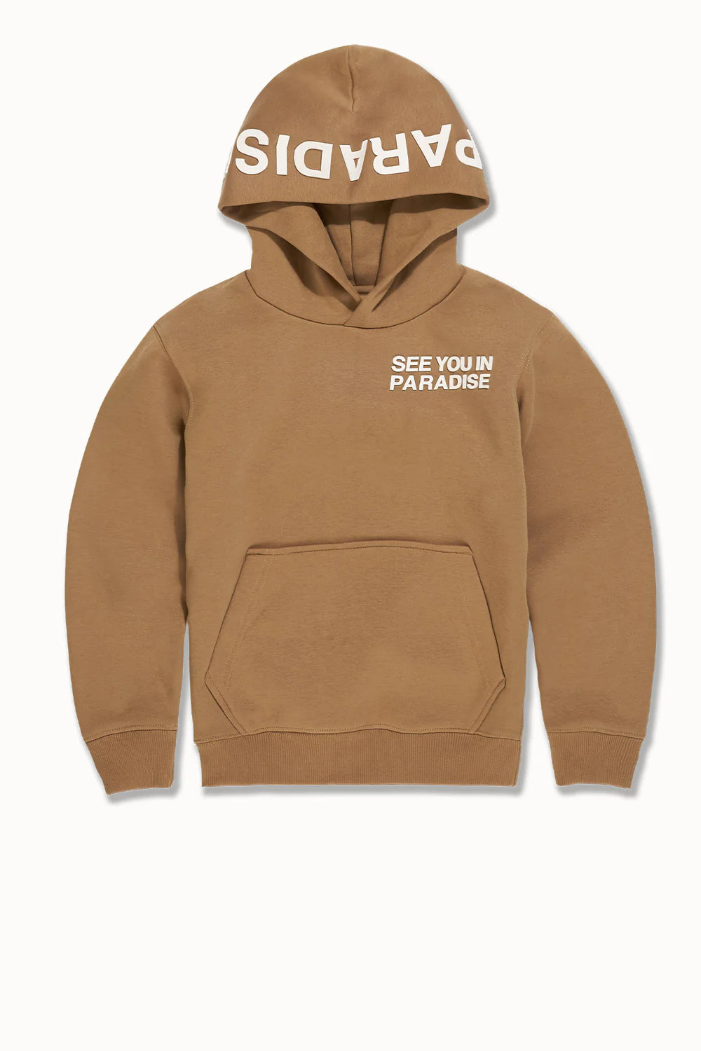 Kids SYIP Tonal Pullover Hoodie (Mocha)