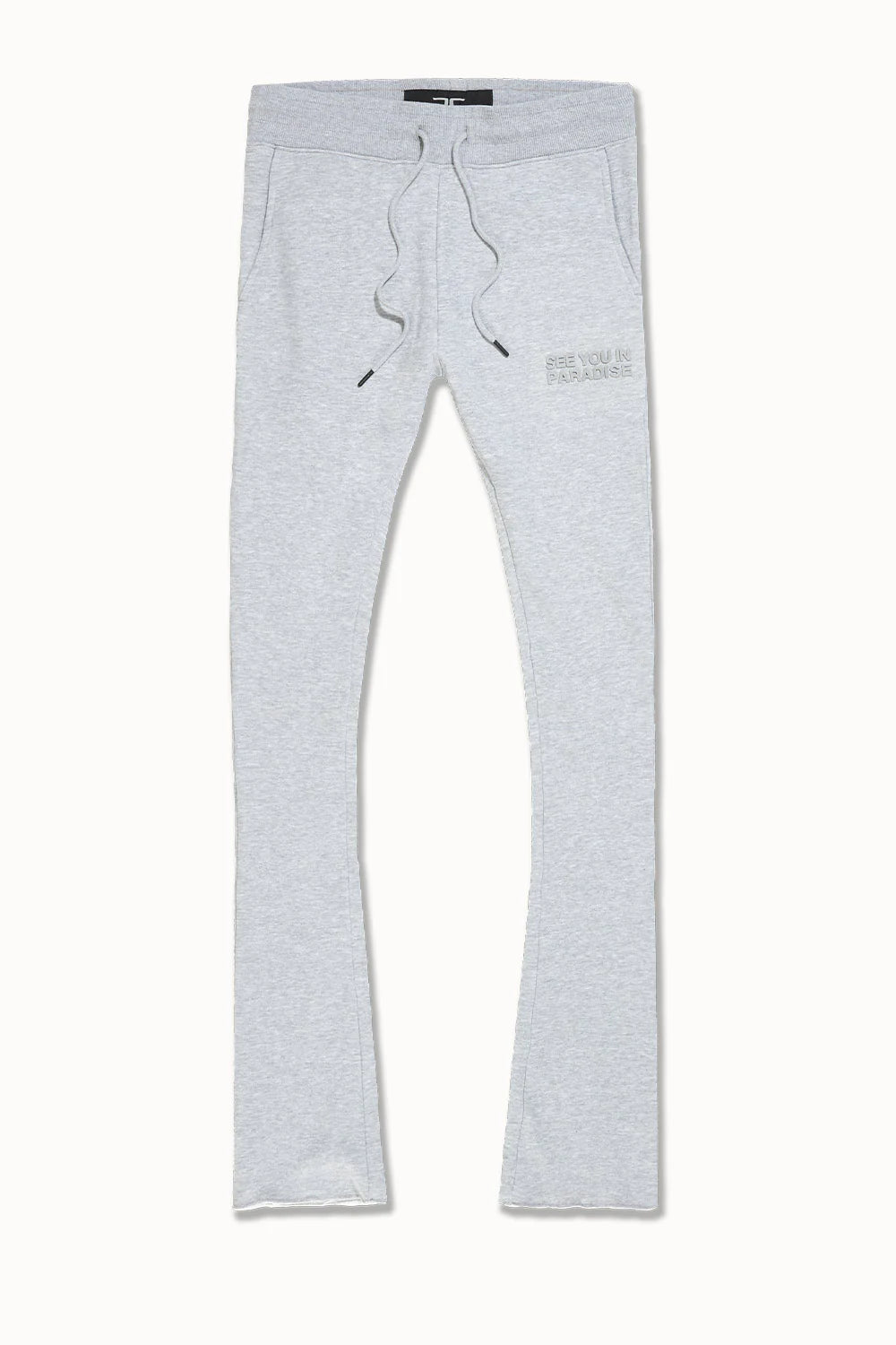 SYIP Tonal Stacked Sweatpants (Heather Grey)
