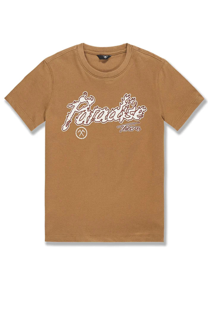 Kids Paradise Tour T-Shirt - Mocha