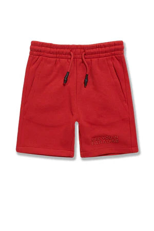 Kids - Paradise Tonal Shorts (Red) 9151SK