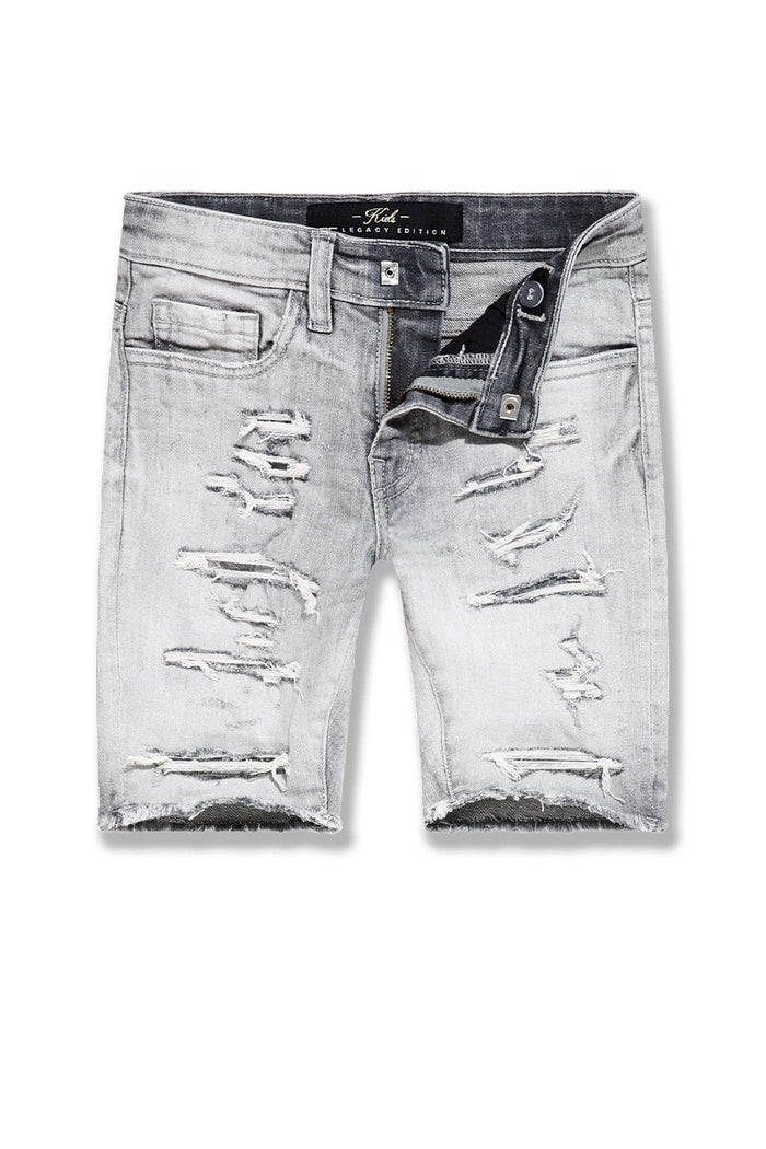 Kids Arlington Denim Shorts (Arctic Grey)