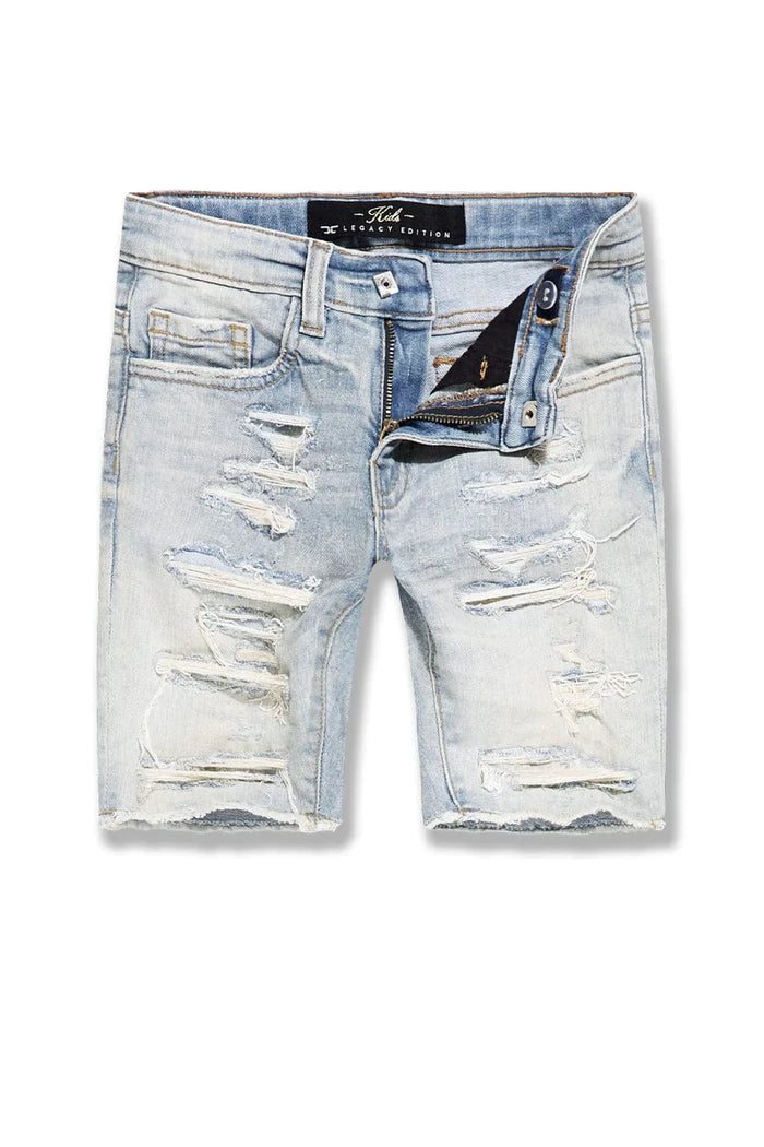 Kids Arlington Denim Shorts (Iced Lager)