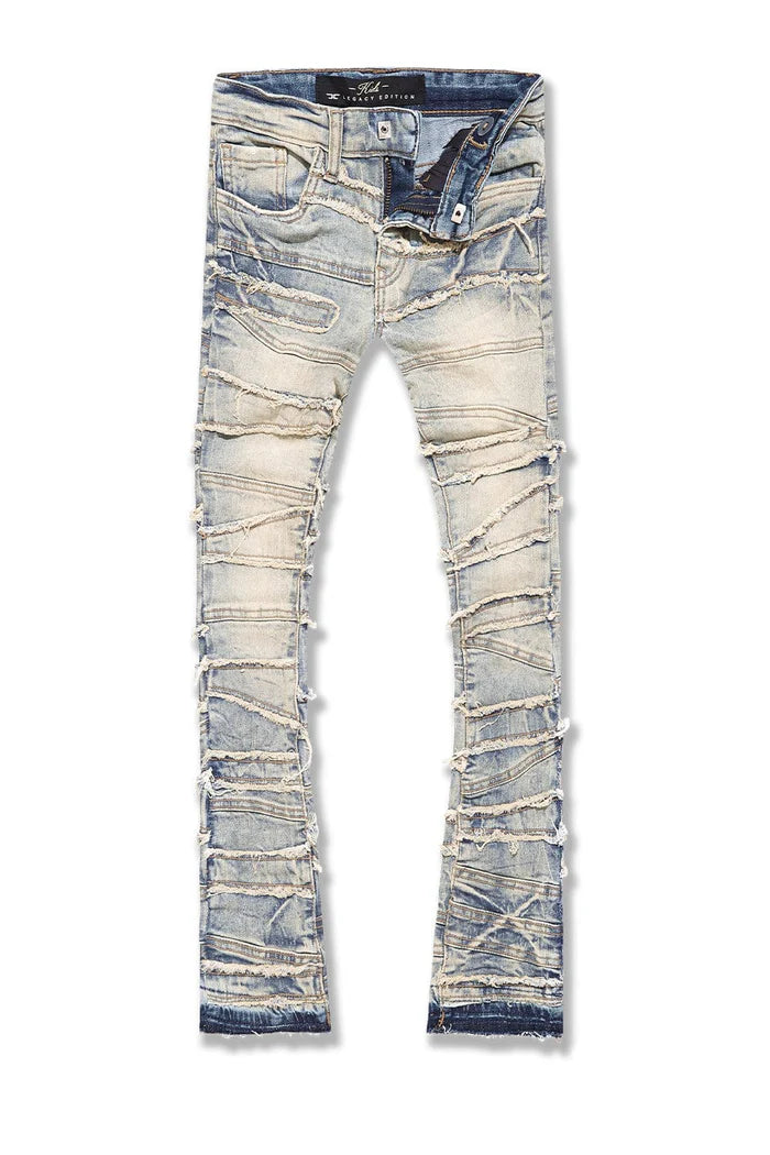 Kids Stacked Elm Street Denim - Lager