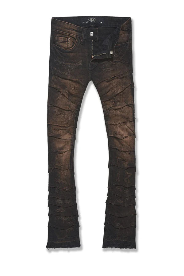 Martin Stacked - Ripple Effect Denim (Copper Black) JTF1157