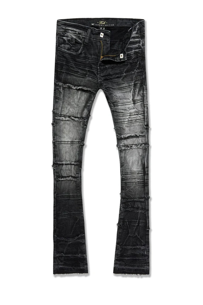 Stacked Jason Denim (Industrial Black)