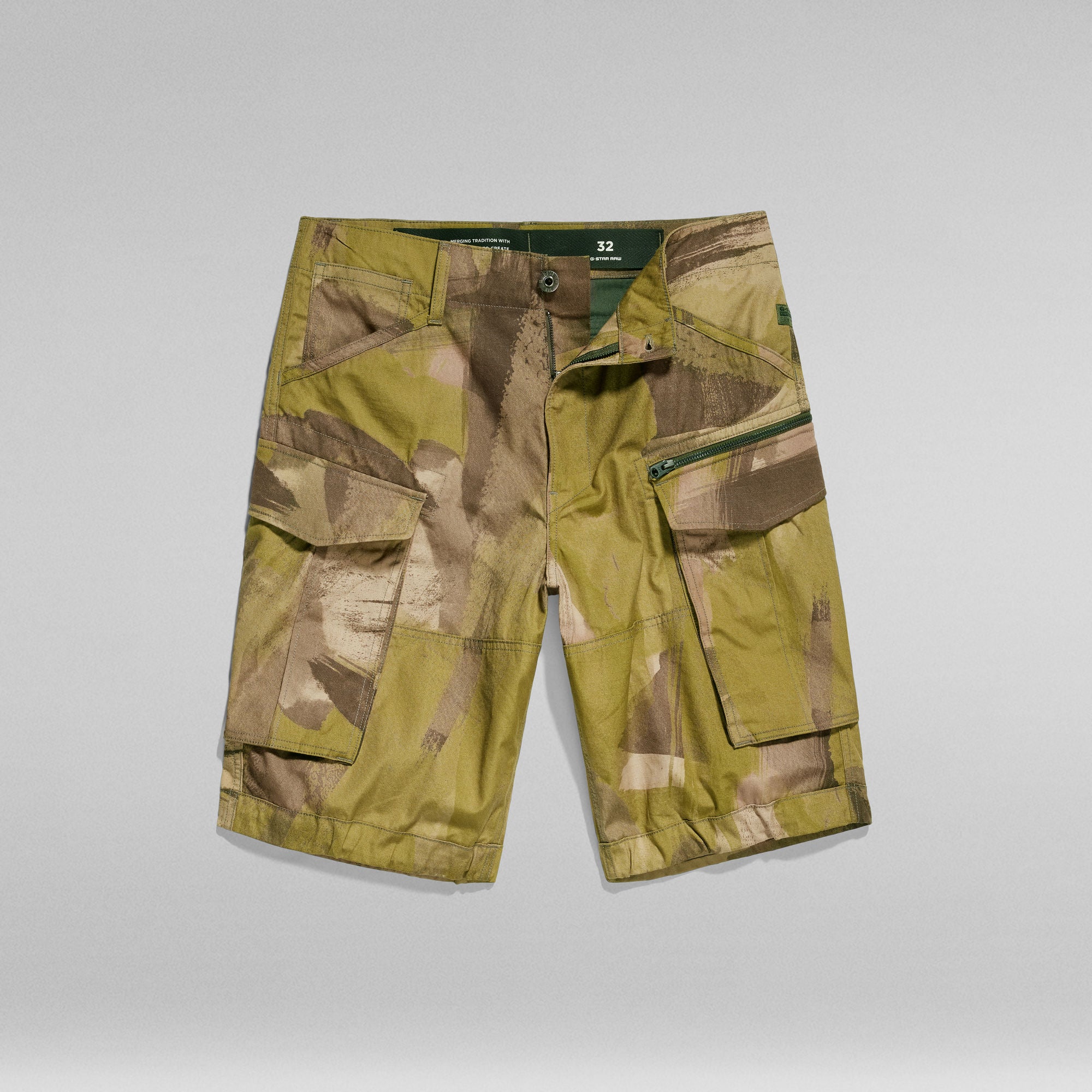 G star raw sales camo shorts