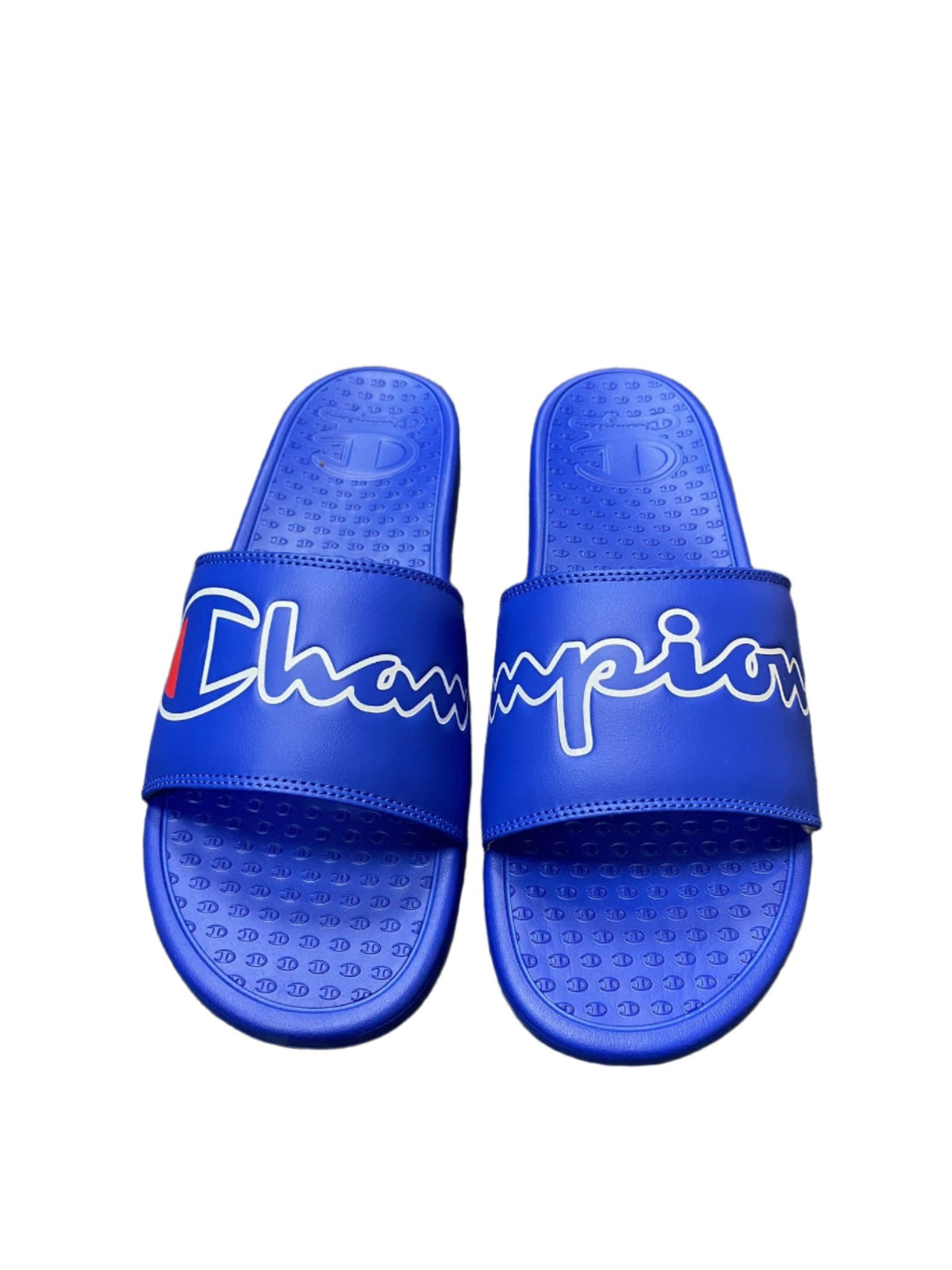 Champion Mens Super Slide Split Script - Royal