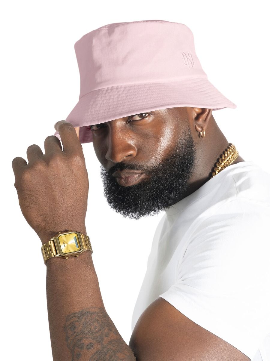 Adorni Nylon Bucket Hat (Pink)