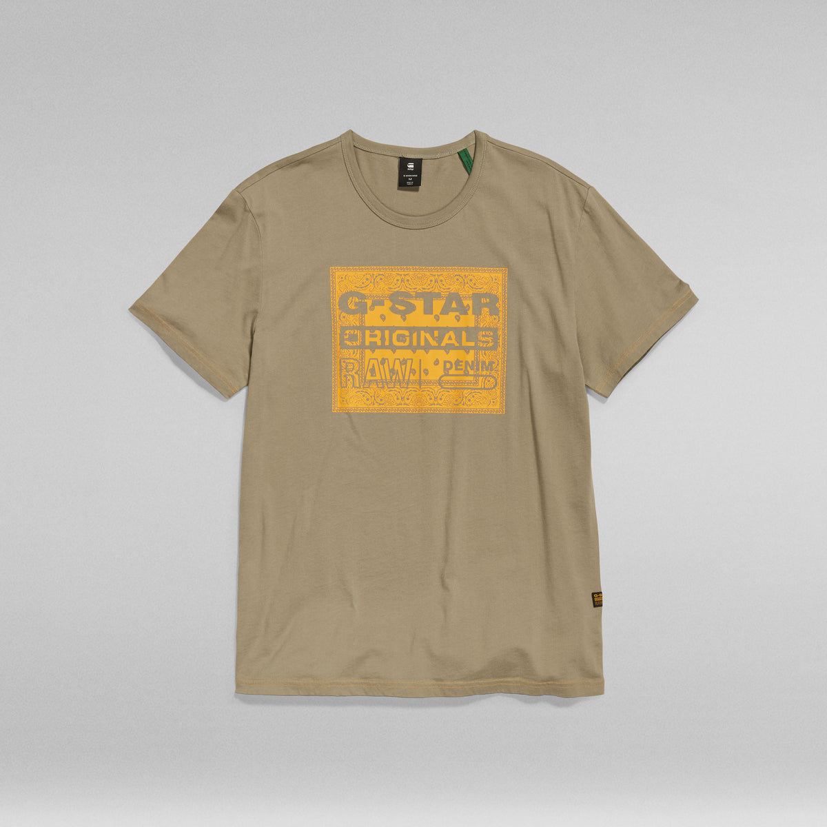 G-Star Raw - Bandana T-shirt - Shamrock