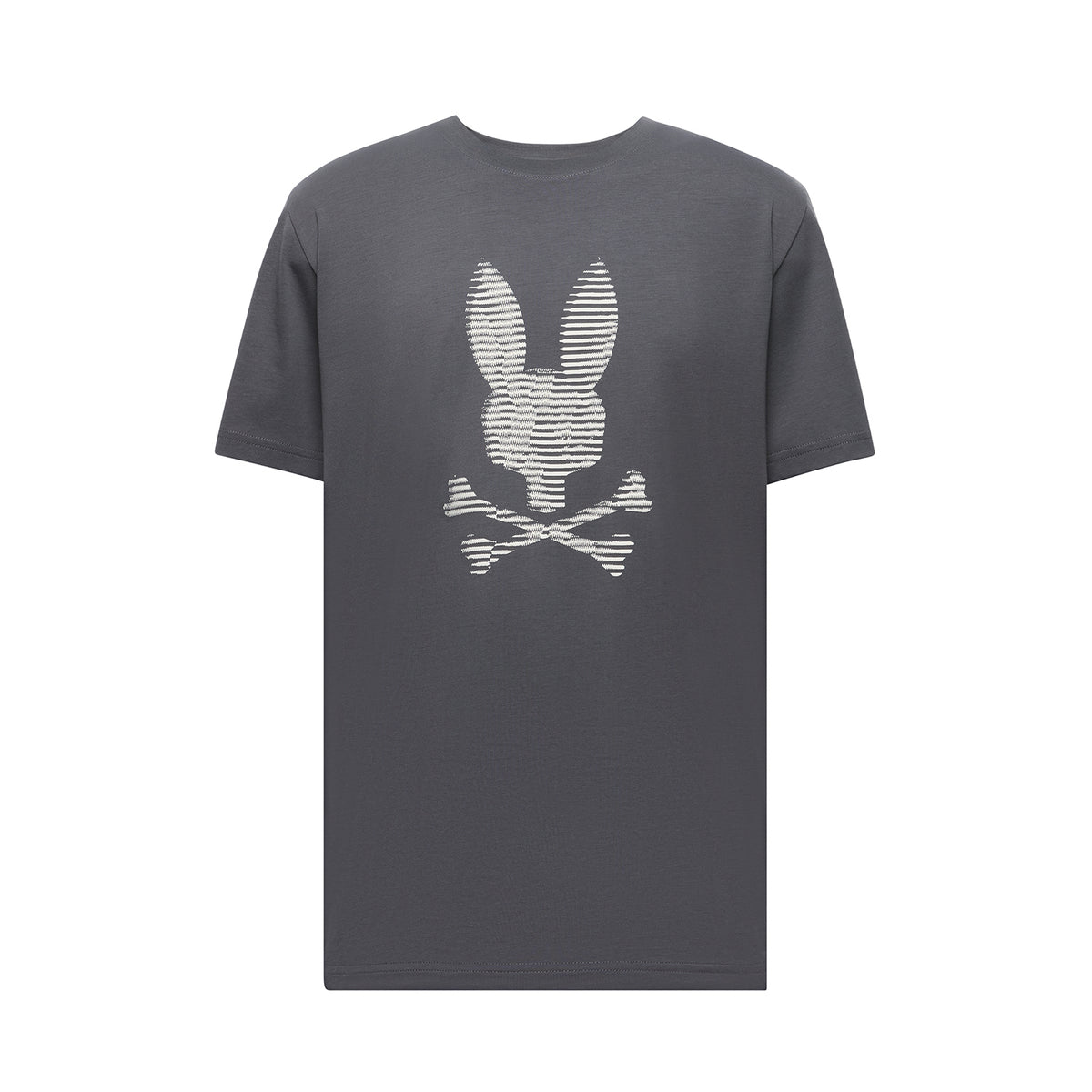 Grant Bunny Graphic Tee-Blackened Pearl
