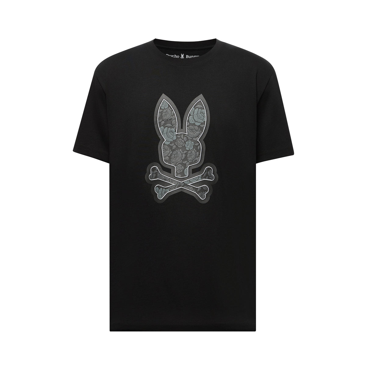 Rowen Bunny Graphic Tee-Black