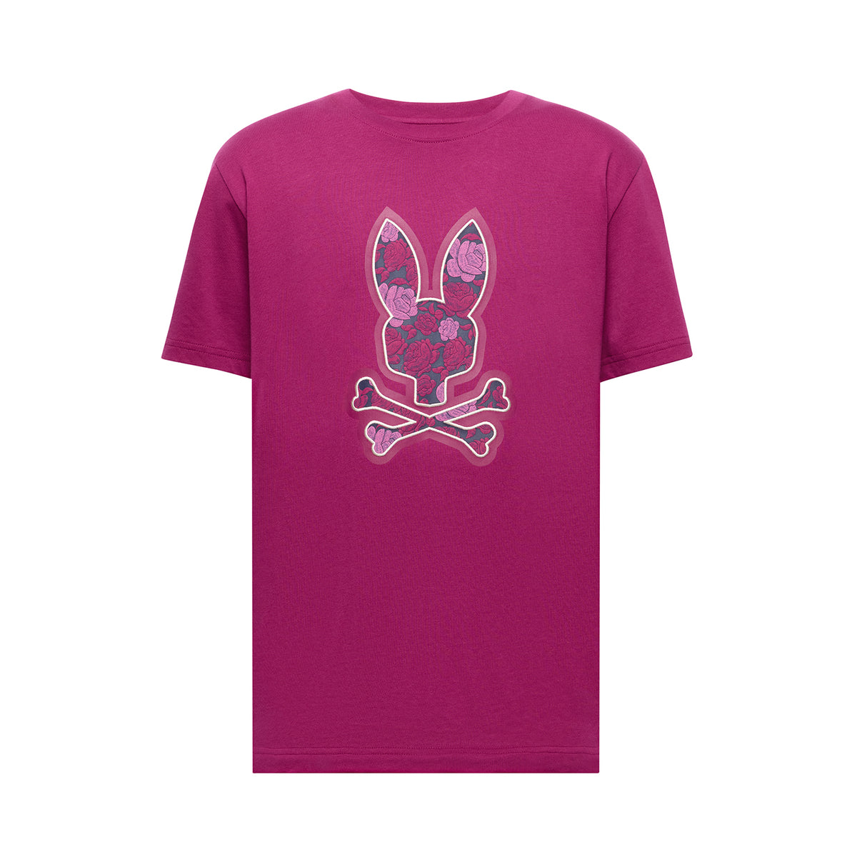 Rowen Bunny Graphic Tee-Boysenberry