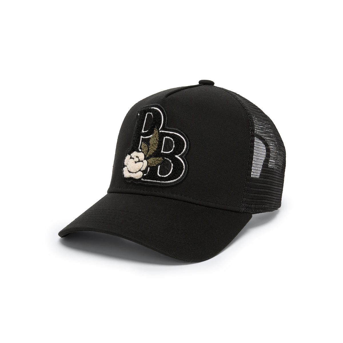 Auguste Pb trucker Cap-Black