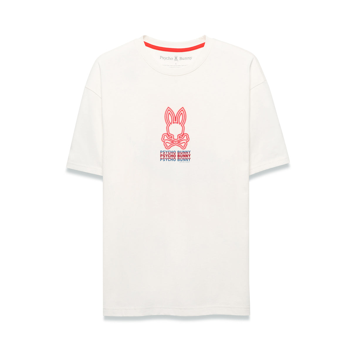 Alex Relaxed Back Graphic Tee (Ecru)