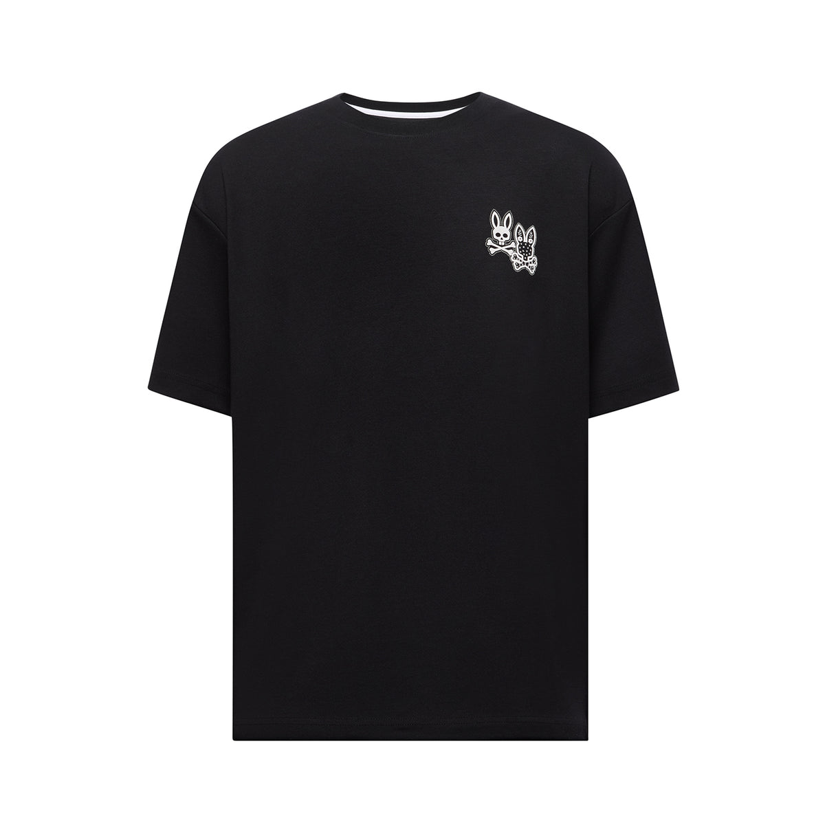 Luke Back Graphic Tee-Black