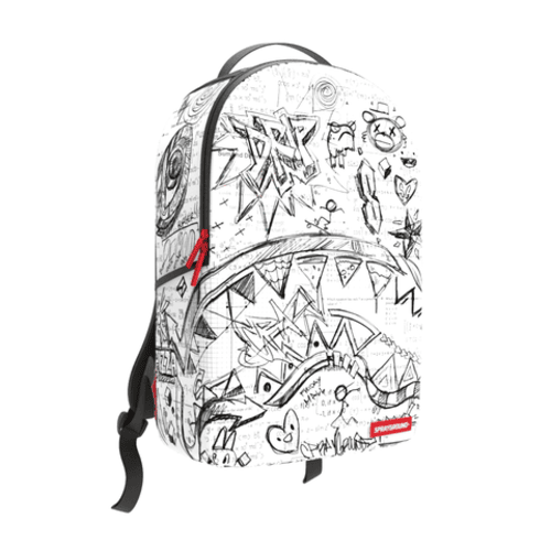 Doodles Over Math Homework Backpack