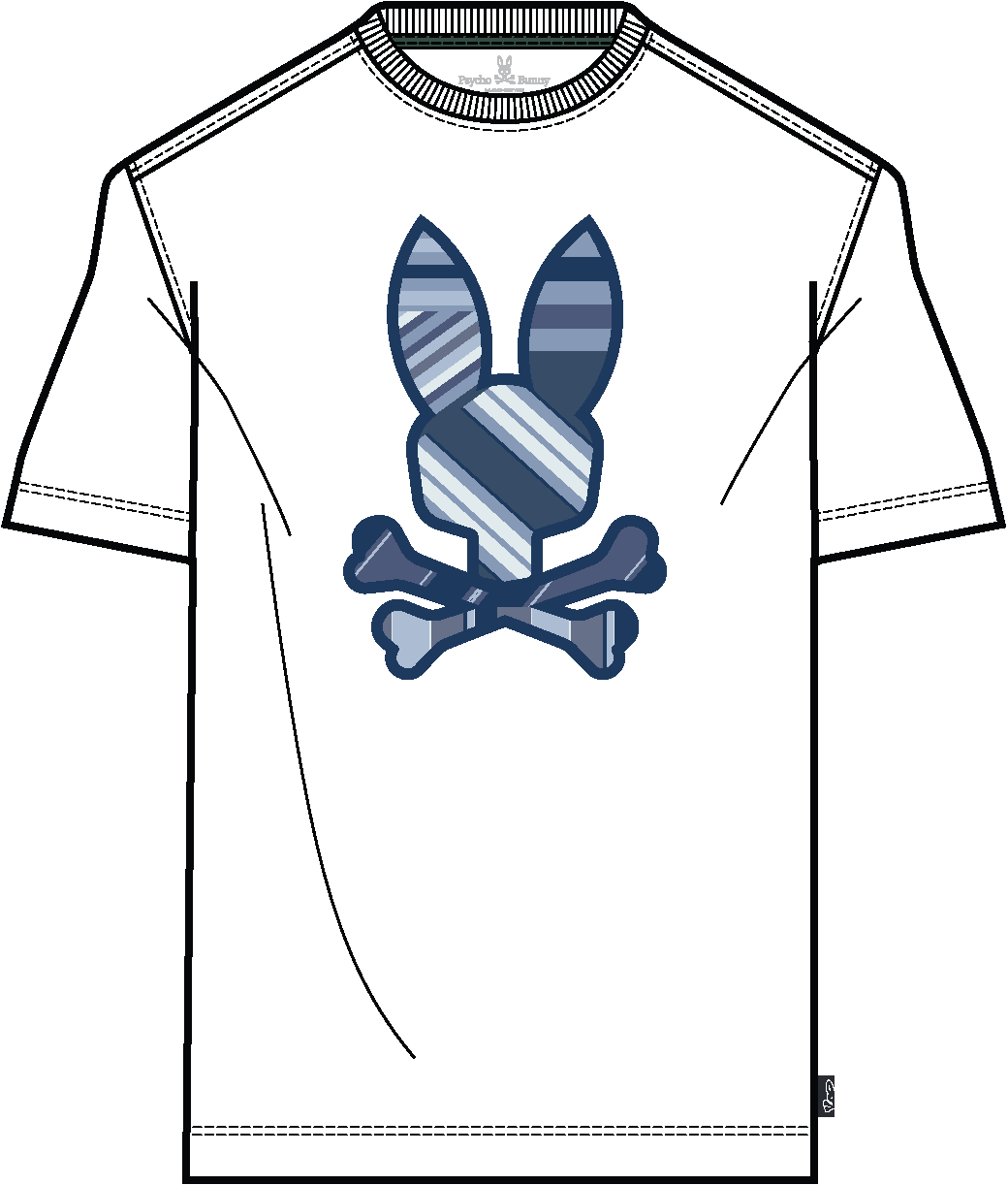 Drew Graphic Tee-White
