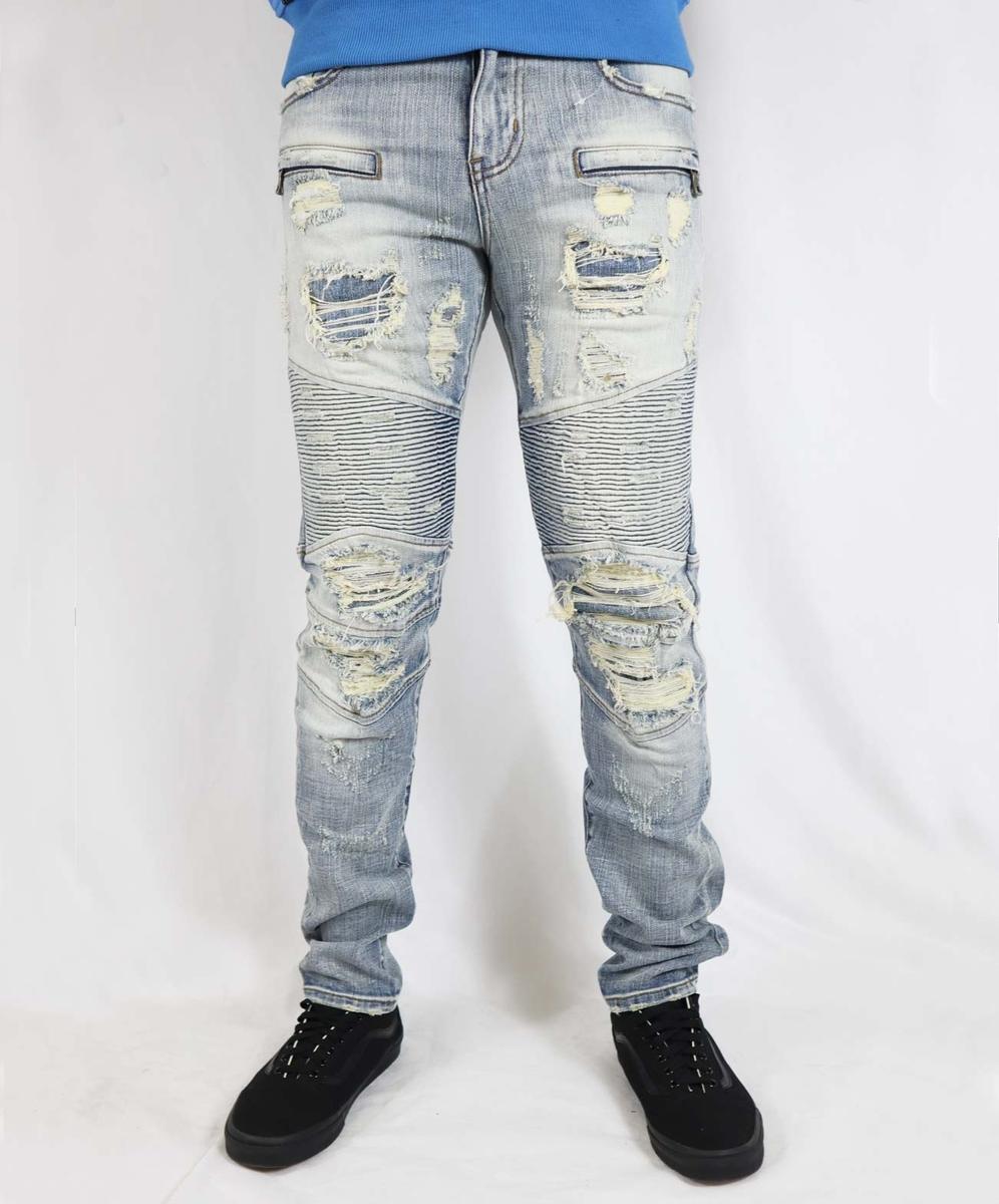 Braxton sales biker denim