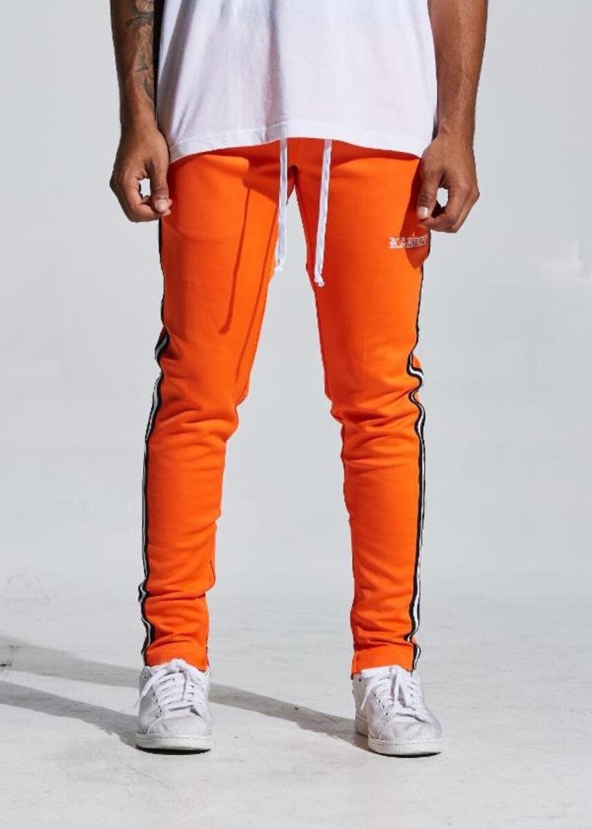 Karter Collection-Rafi Track Pants-Orange – Todays Man Store