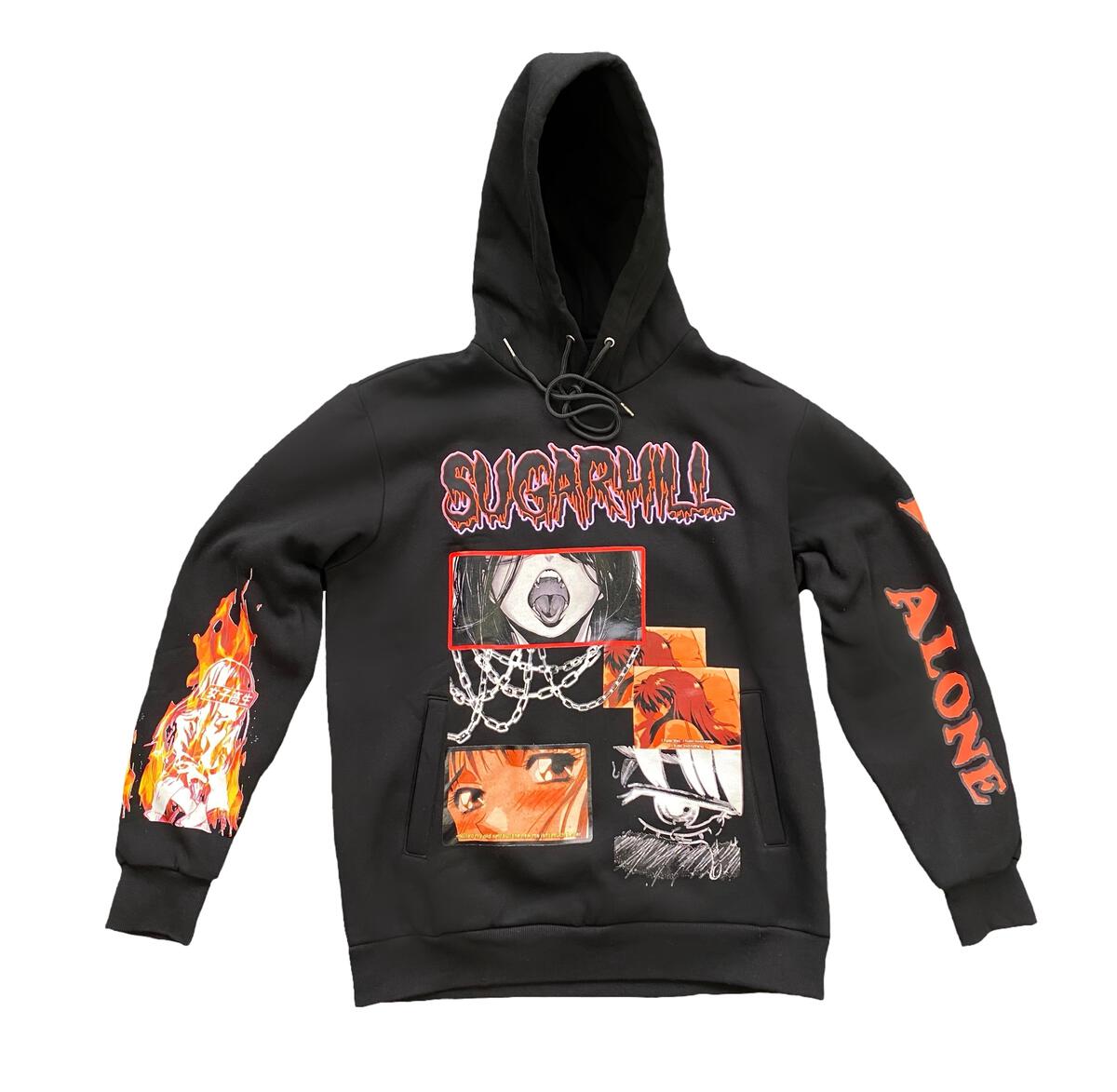 Sugarhill-Sunset Hoodie-Black