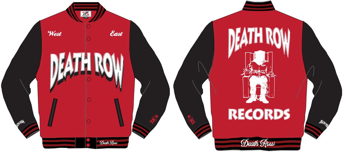 Headgear Classic-Death Row Satin Jacket-Red/Black