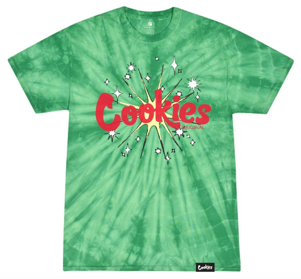 Cookie-Org-Mint-Pow Wow-Tie Dye Tee-Green