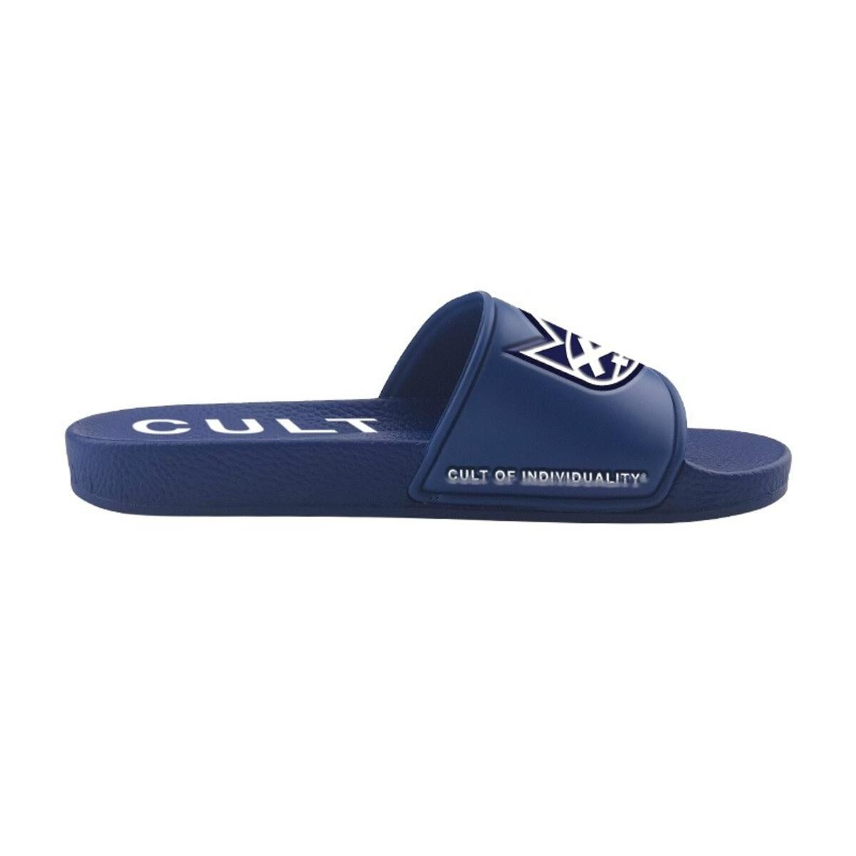 Cult Sandals W/White Socks-Royal Blue