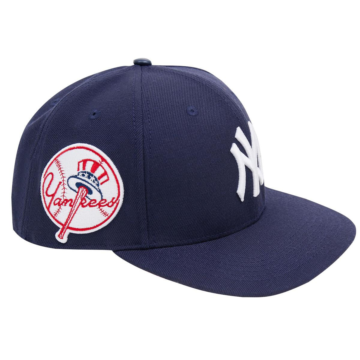 New York Yankees Logo Snapback Hat - Midnight Navy