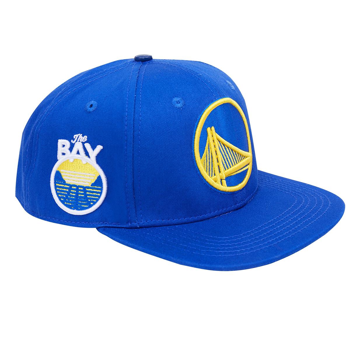 Golden State Warriors Logo Snapback Hat - Royal Blue