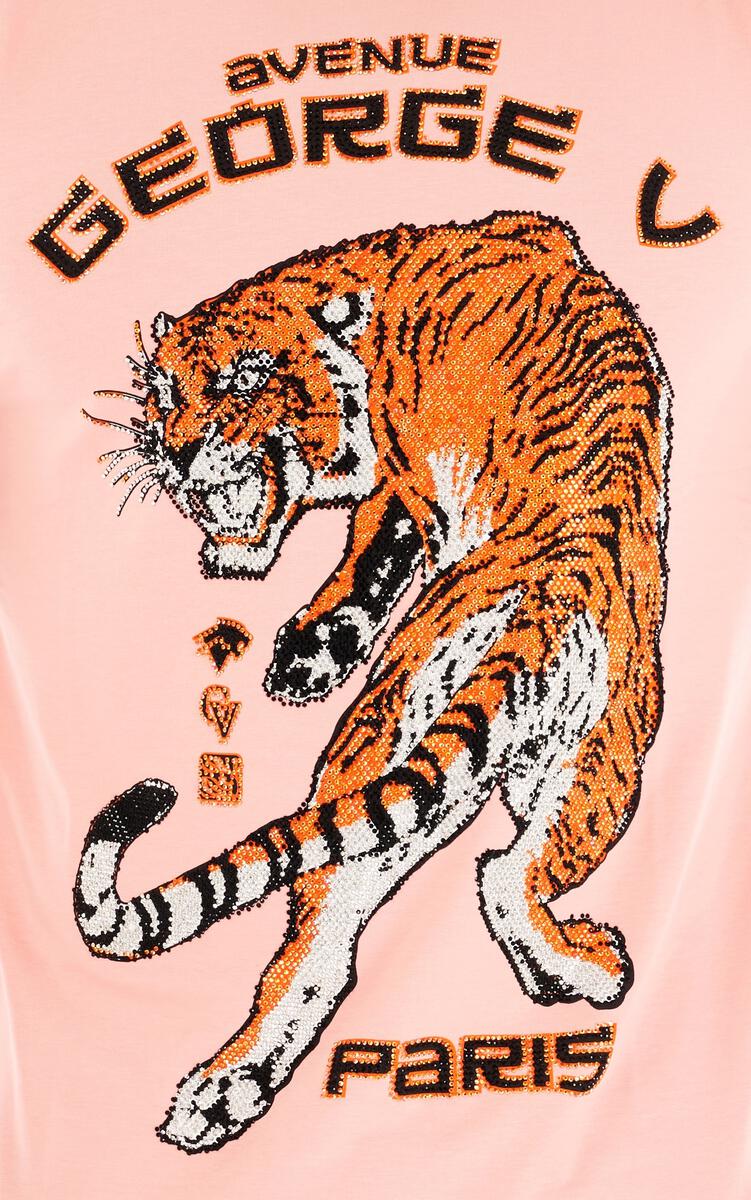 George V-Tiger Tee-Pink