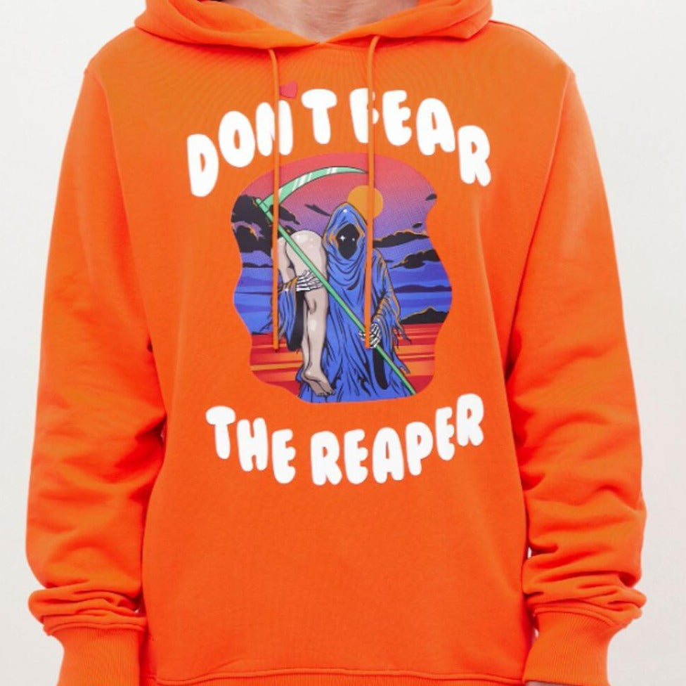 Don't Fear The Reaper Hoodie-Orange