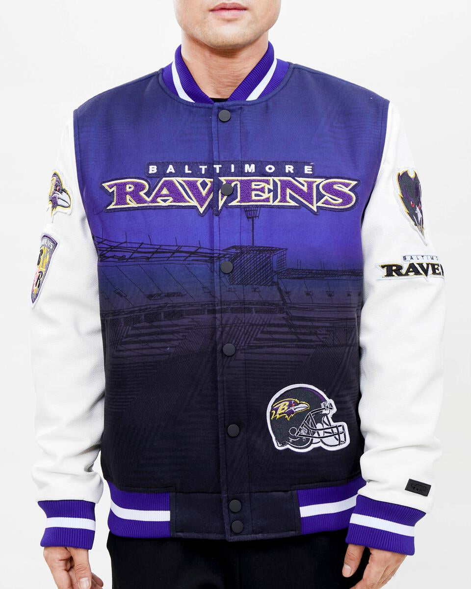 Baltimore Ravens Remix Varsity Jacket