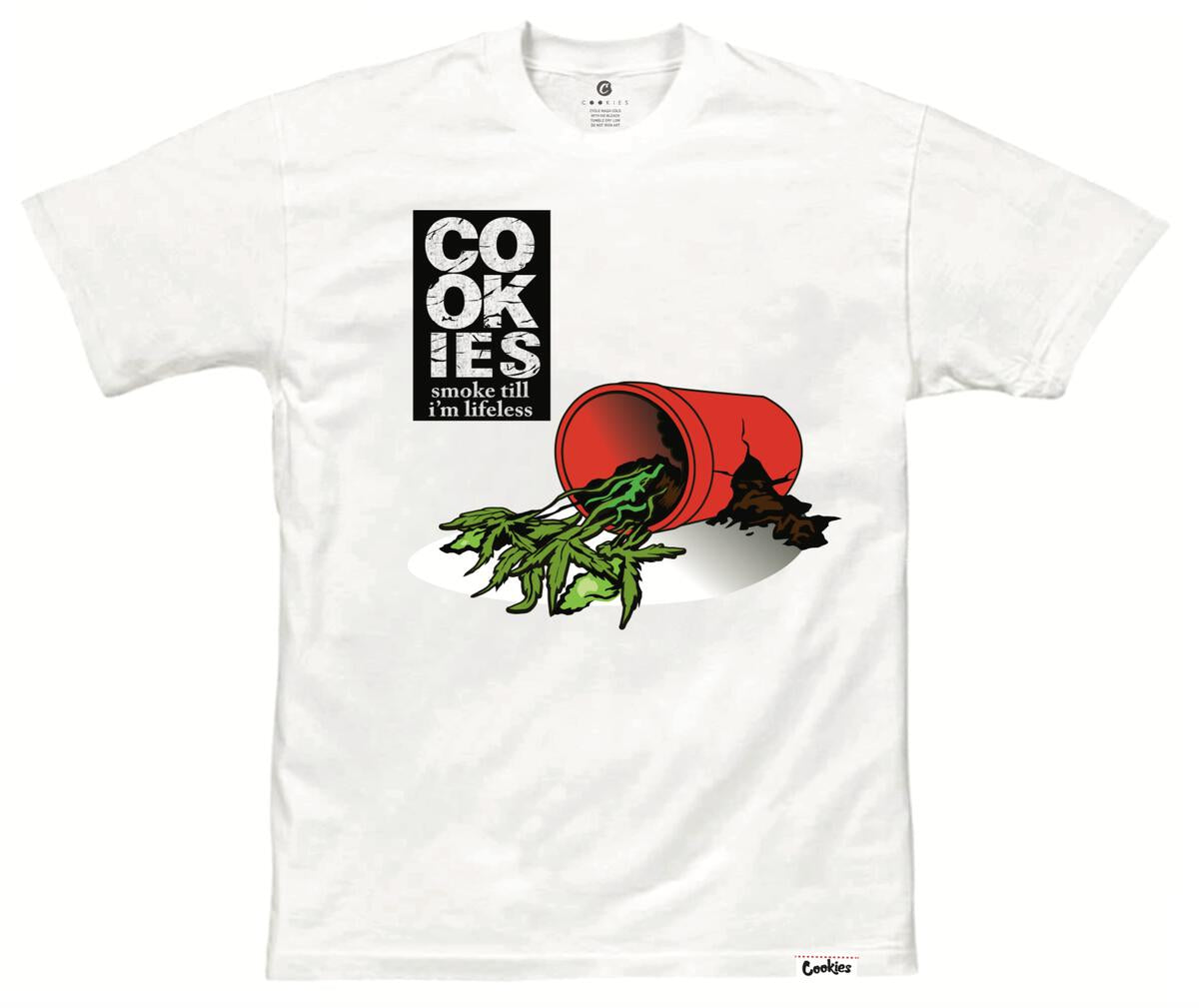 Smoke Till Cookies Tee -White