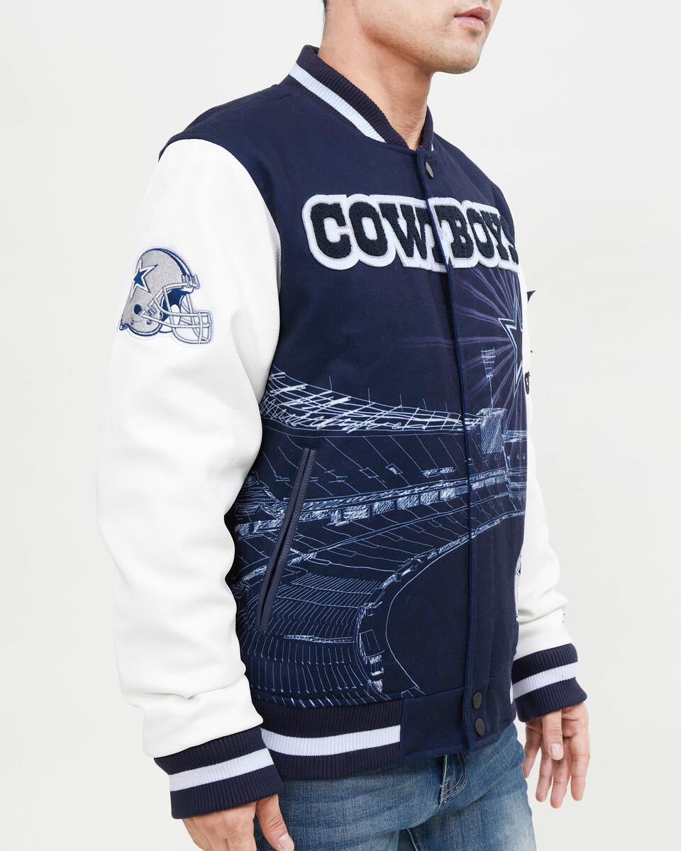 Dallas Cowboys Remix Varsity Jacket