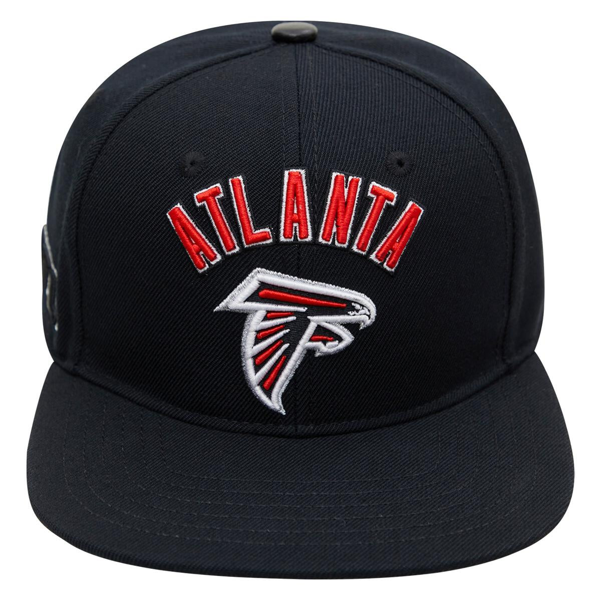 Atlanta Falcons Stacked Logo Snapback Hat