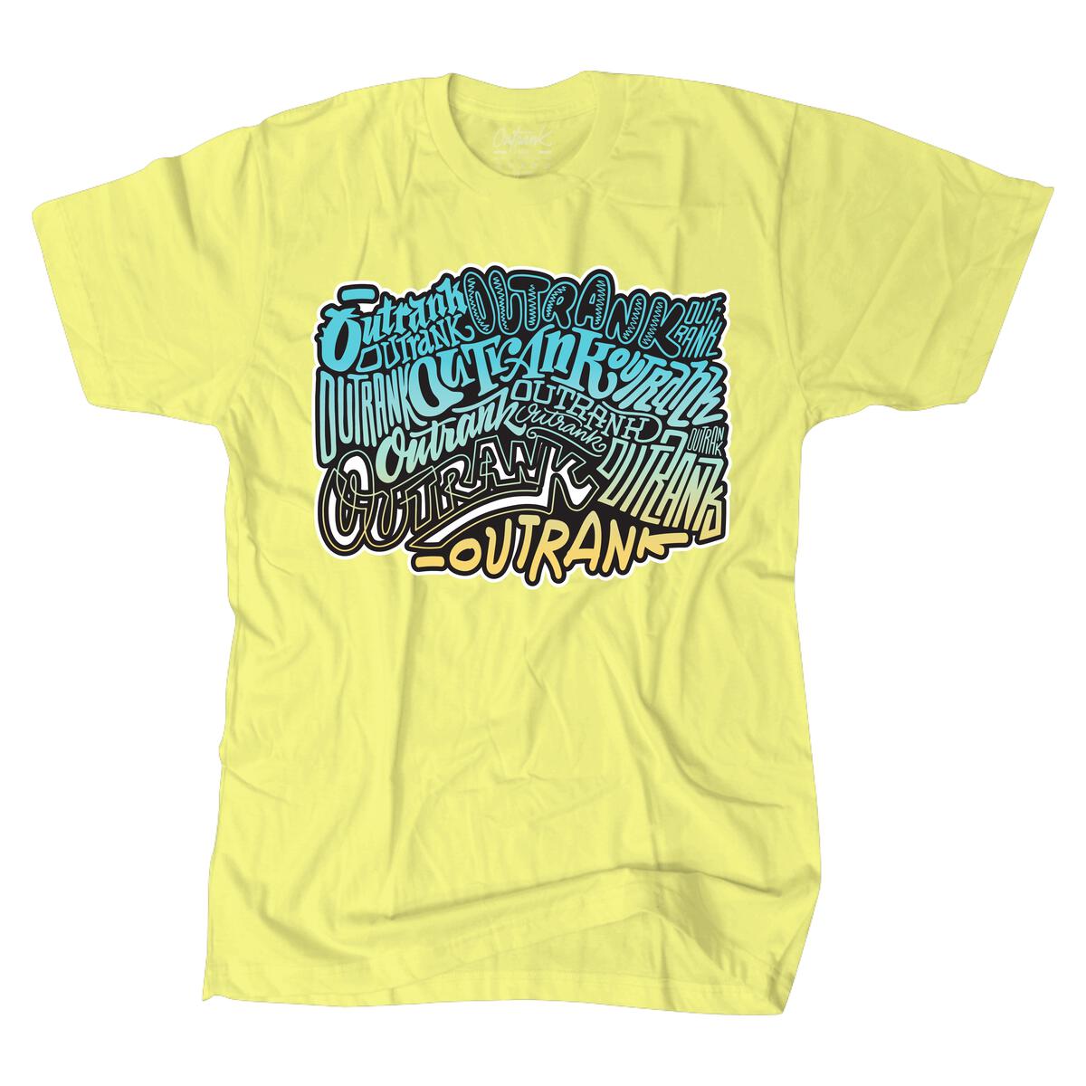 Faded T-shirt - Yellow