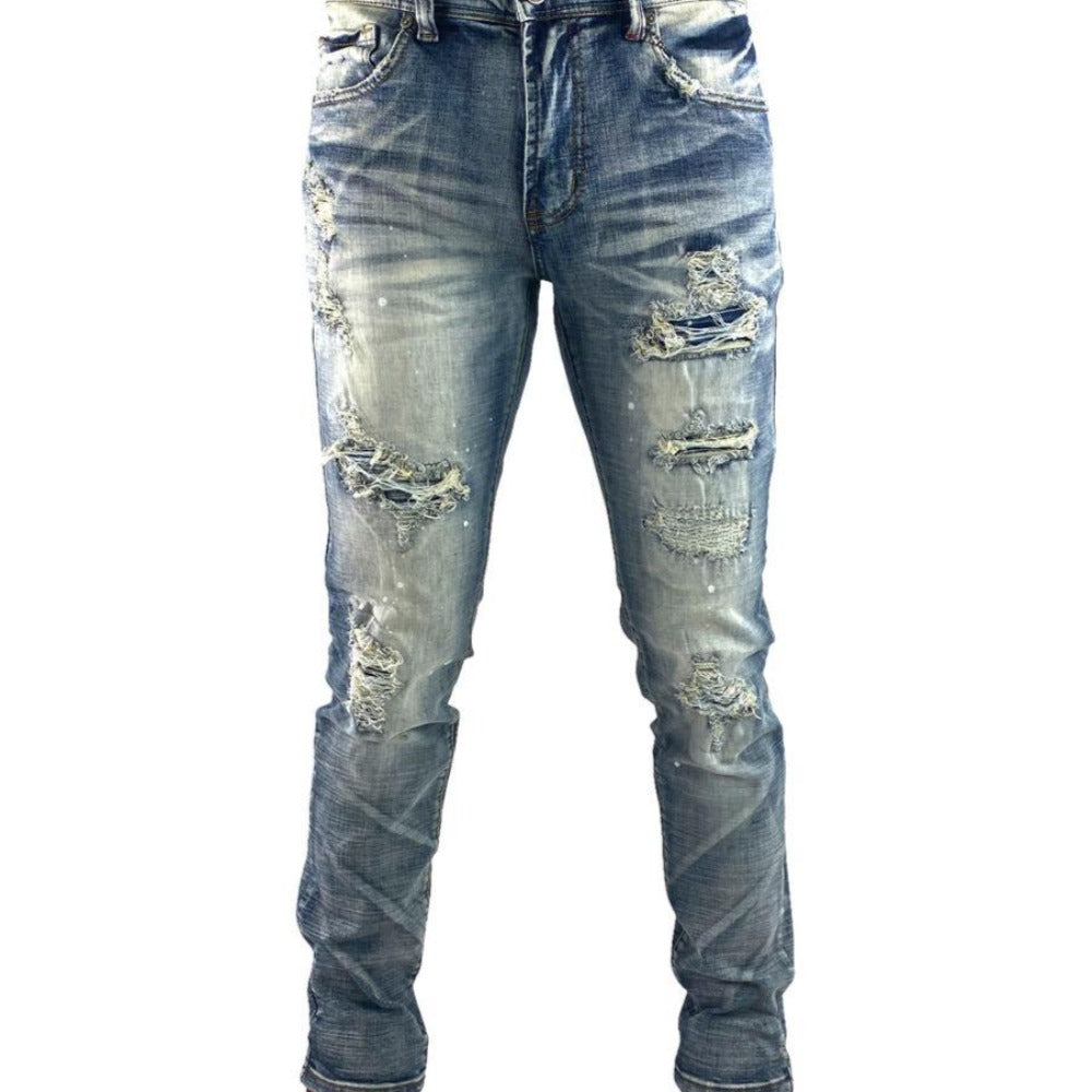Preme Basic Koios Denim Jeans-Light Indigo PR-WB-872-ING