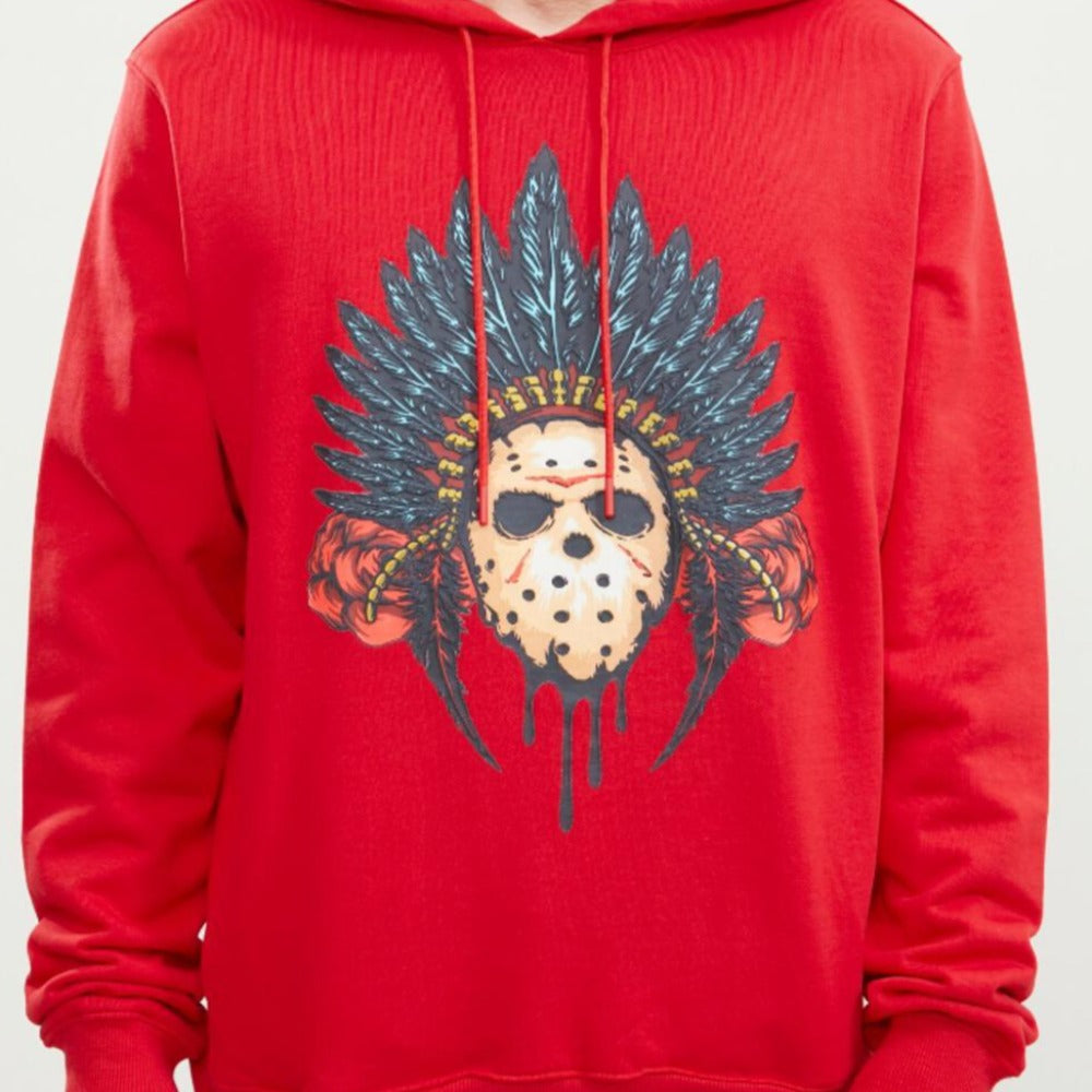 Chief Friday Hoodie-Red