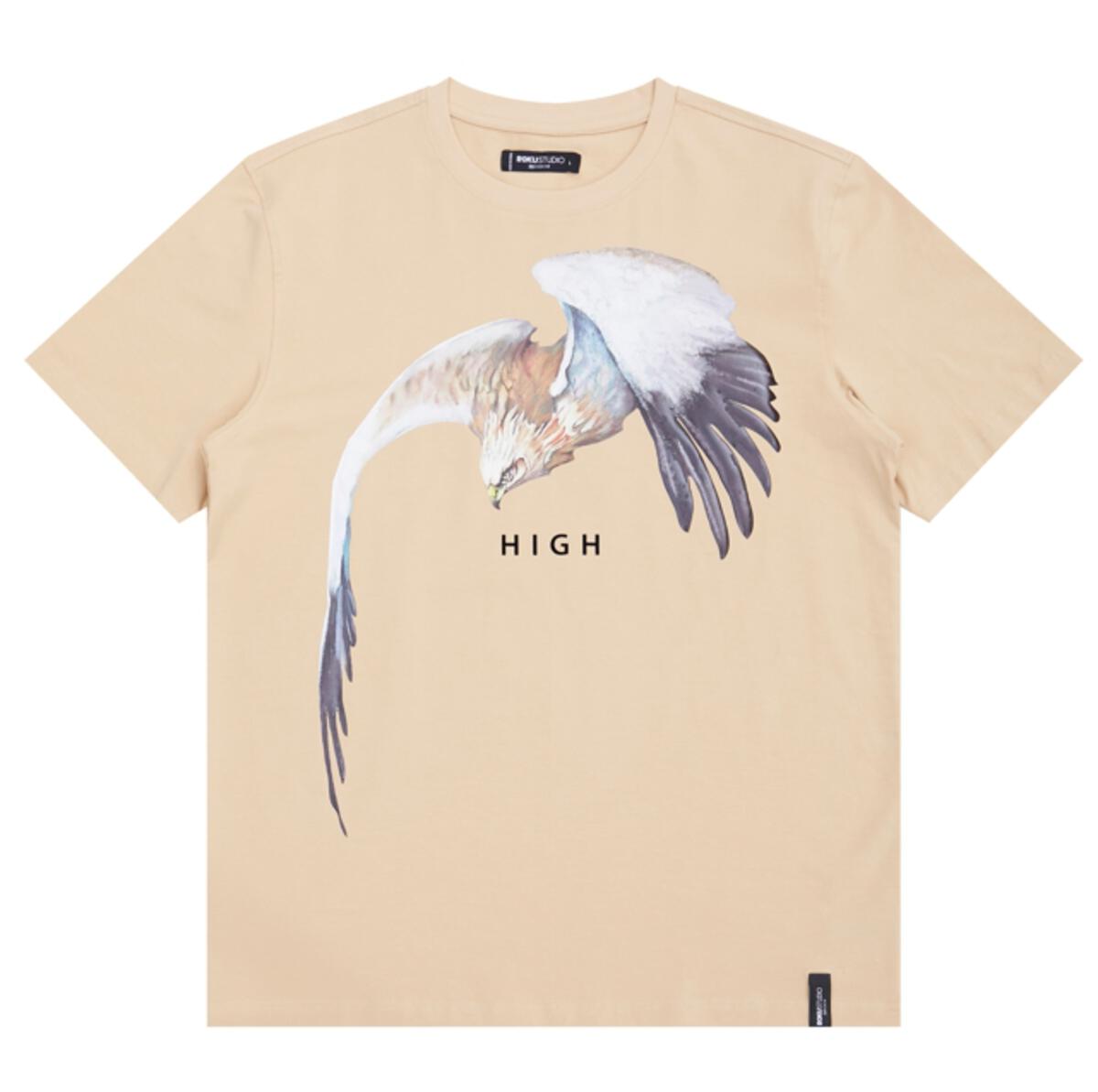 ROKU-High Tee - Khaki