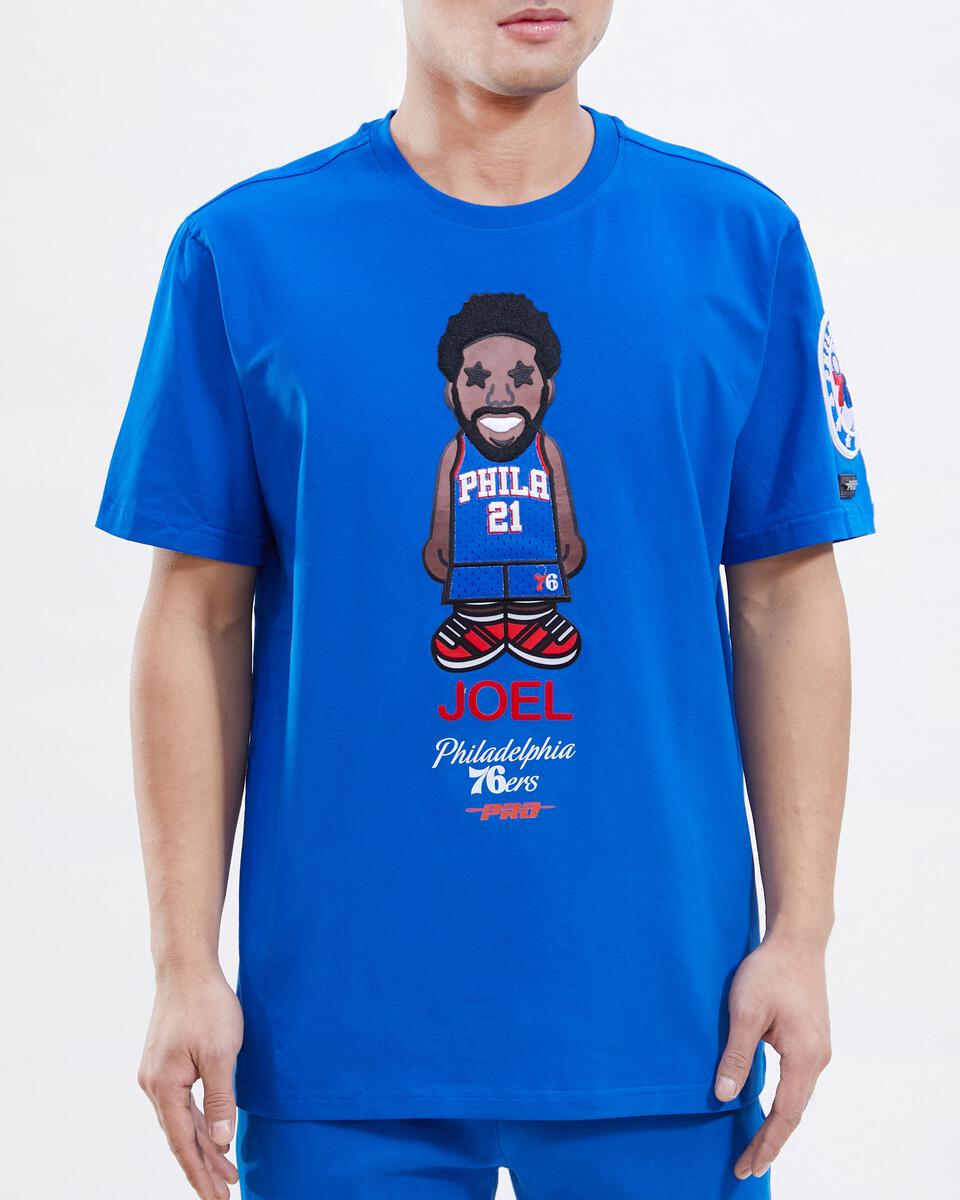 Philadelphia 76Ers Joel Embiid T-shirt - Blue