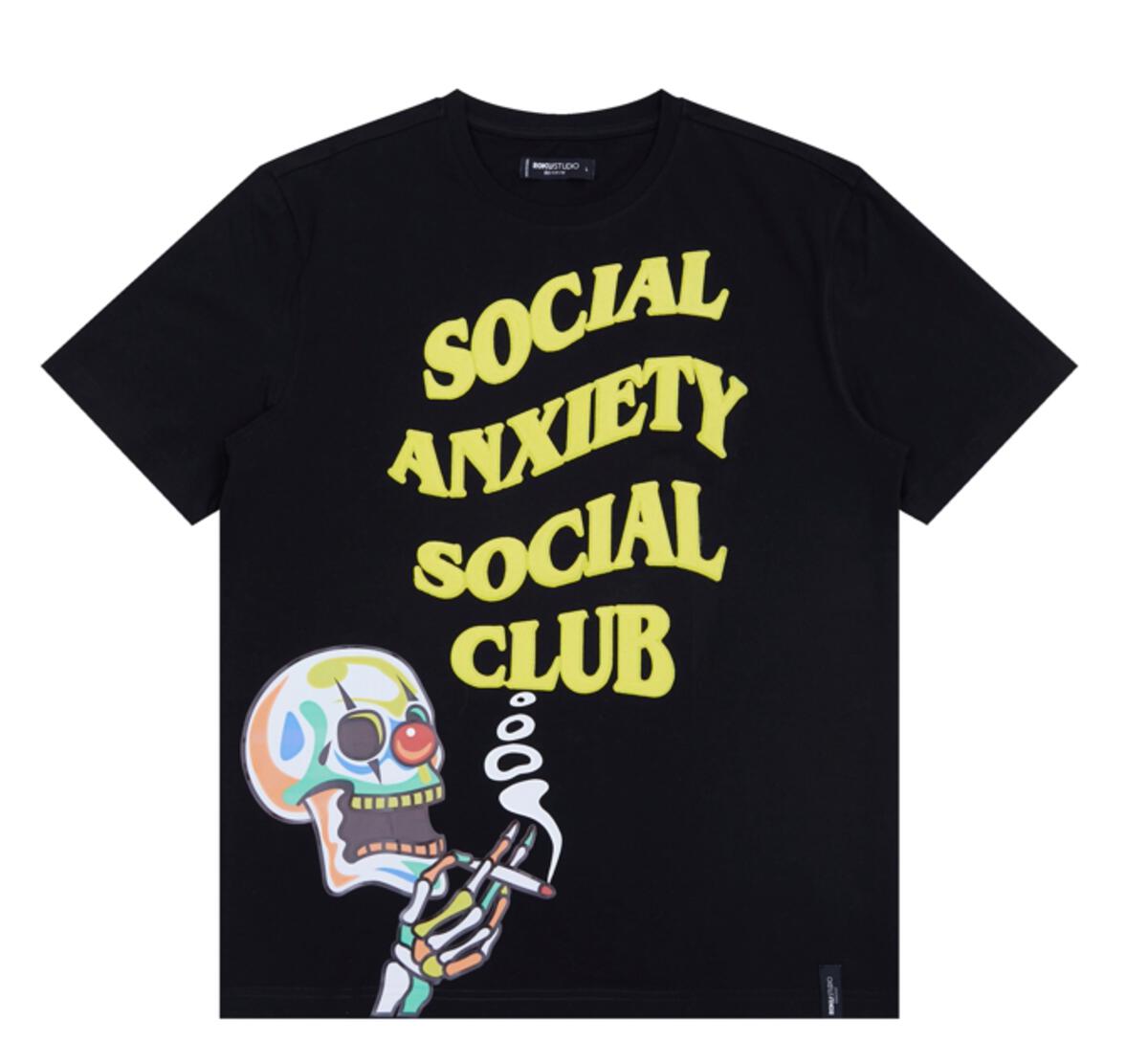 Social Anxiety Tee - Black